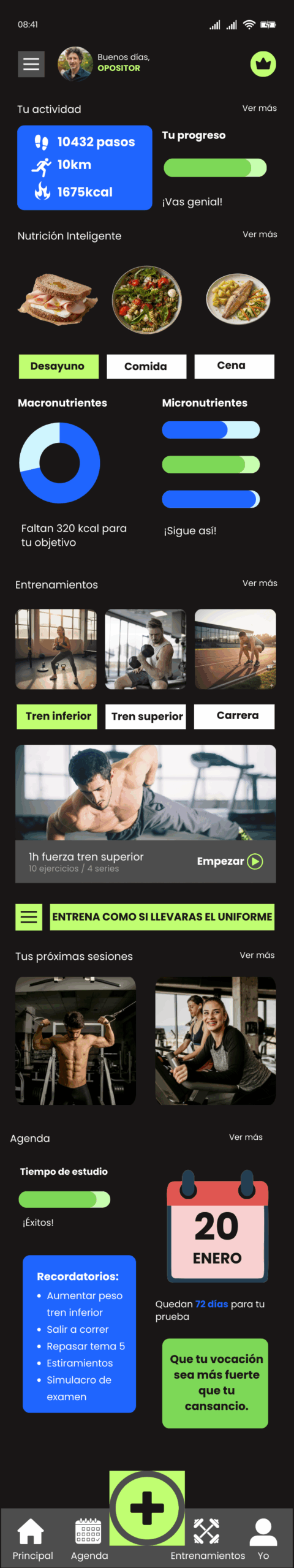 FitLife app preview